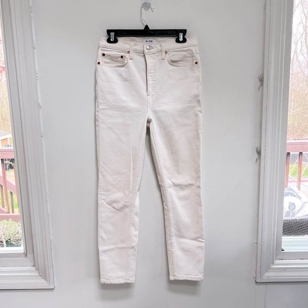 EUC RE/DONE 90’s High Rise Ankle Crop
